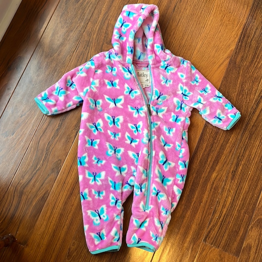 Hatley Full Fleece Bodysuit 12-18m